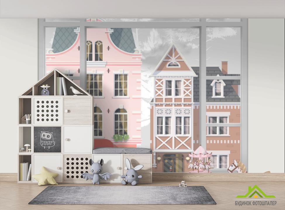 выбрать Фотообои Детские домики Фотообои в детскую на стену