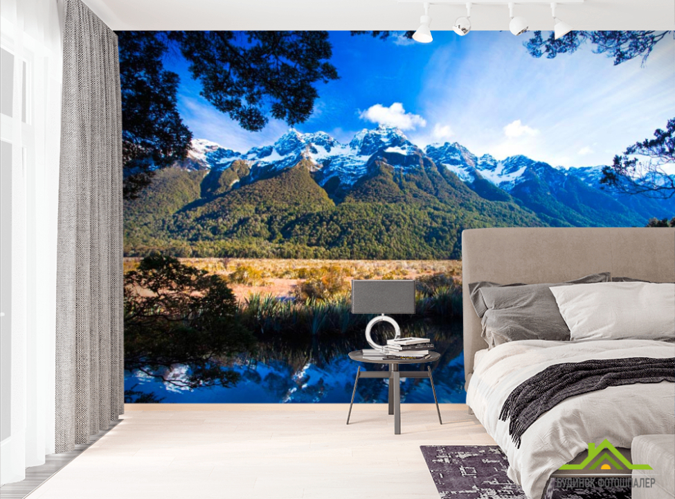 выбрать Фотообои Ослепительные горы Фотообои Горы на стену
