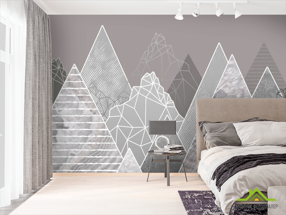 Фотошпалери текстурні гори