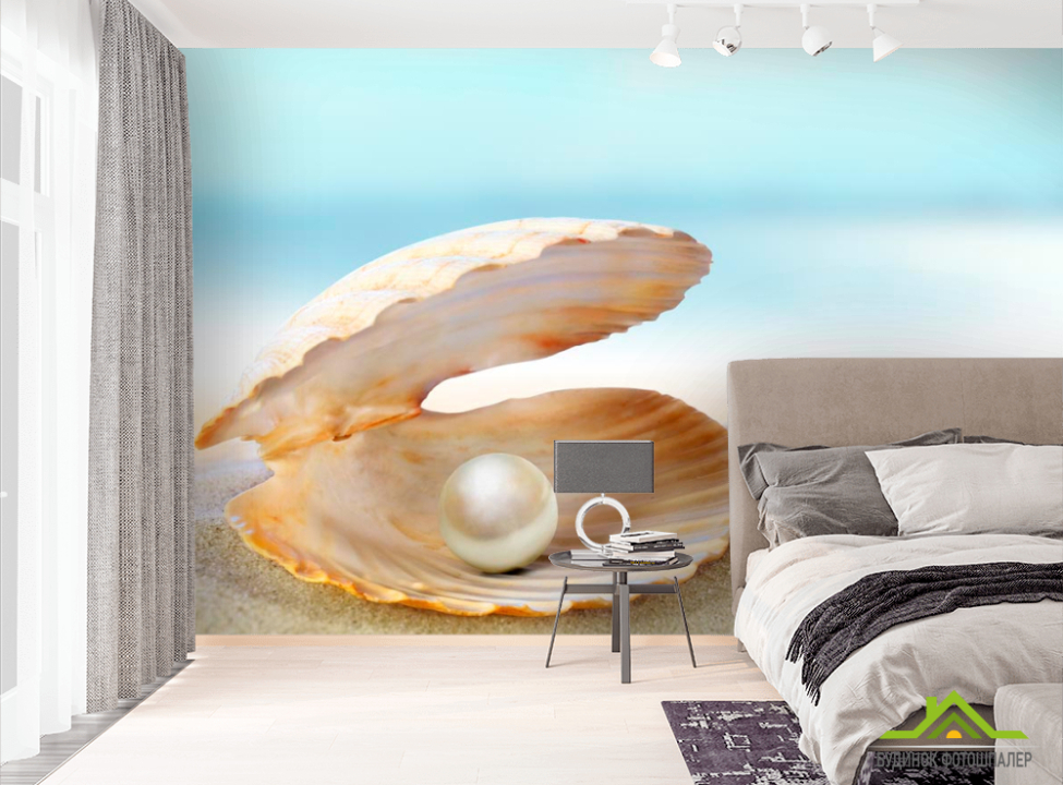 выбрать Фотошпалери Мушля з перлиною Фотошпалери Море на стіну