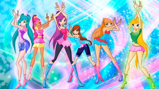 Фотообои Ведьмочки Винкс