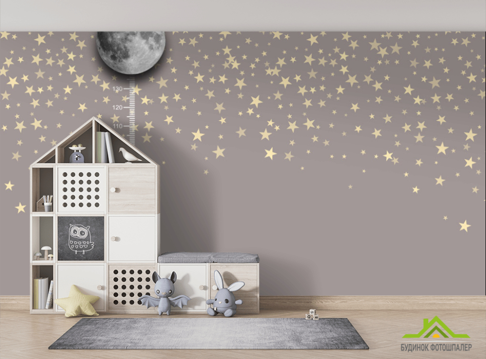 выбрать Фотошпалери Ведмідь ростометр Фотошпалери Little kids на стіну