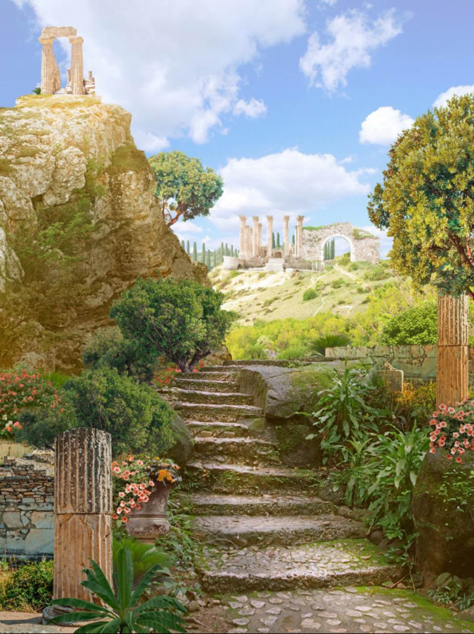 Фотошпалери Фреска