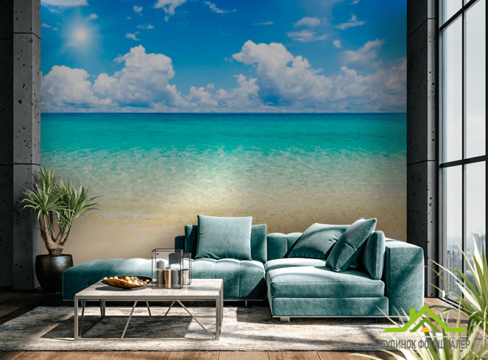 выбрать Фотообои Тихое море Фотообои Море на стену