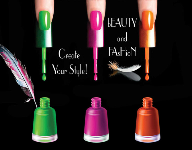 Фотообои Для маникюрного салона