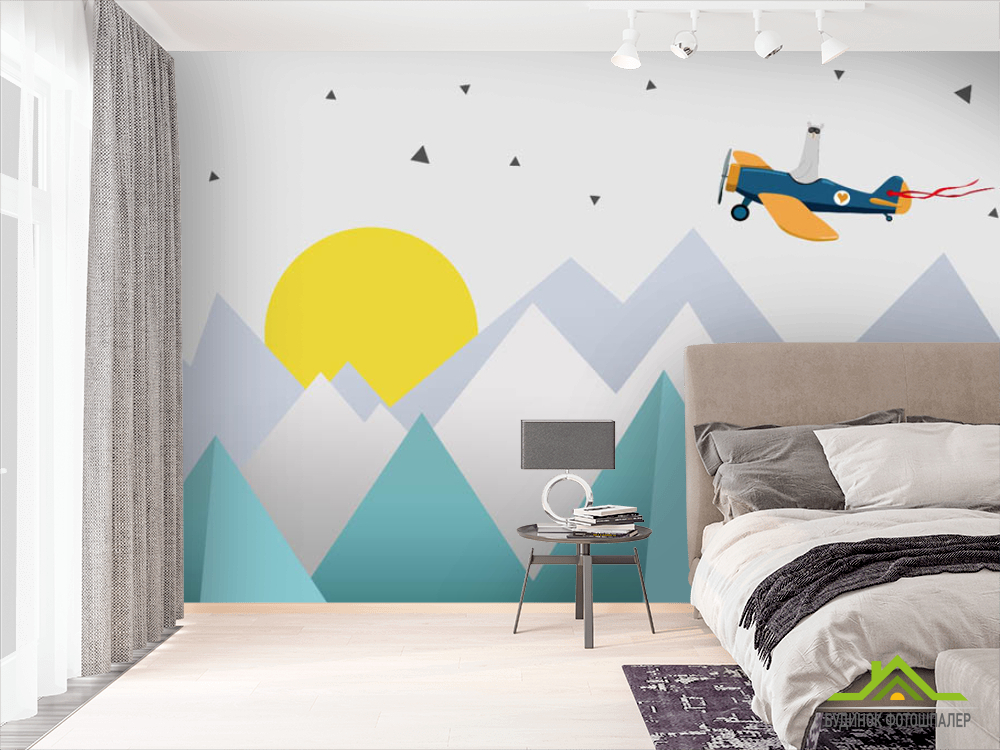 Фотошпалери Гори для дитячої