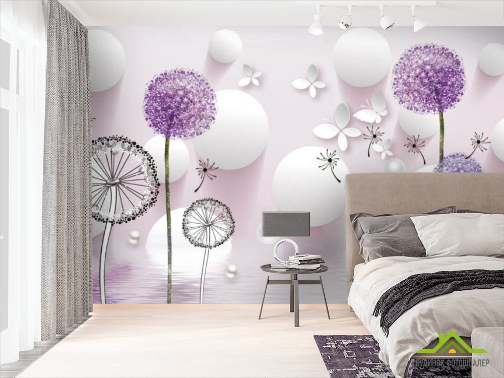 Фотошпалери кульбаби