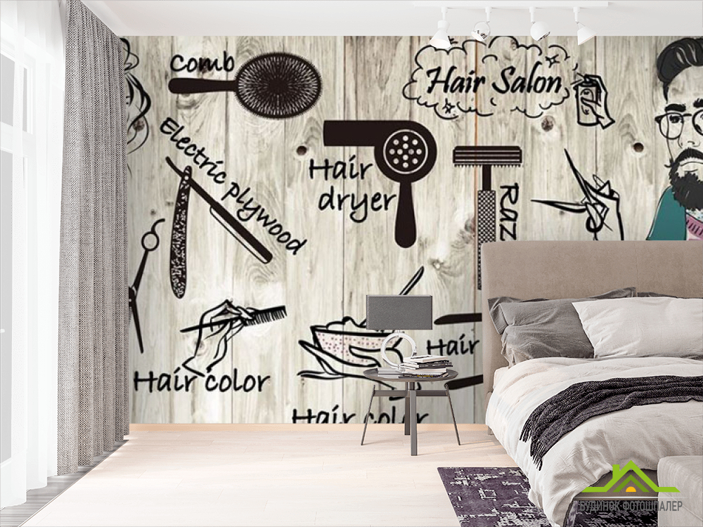 Фотообои Для барбершопа