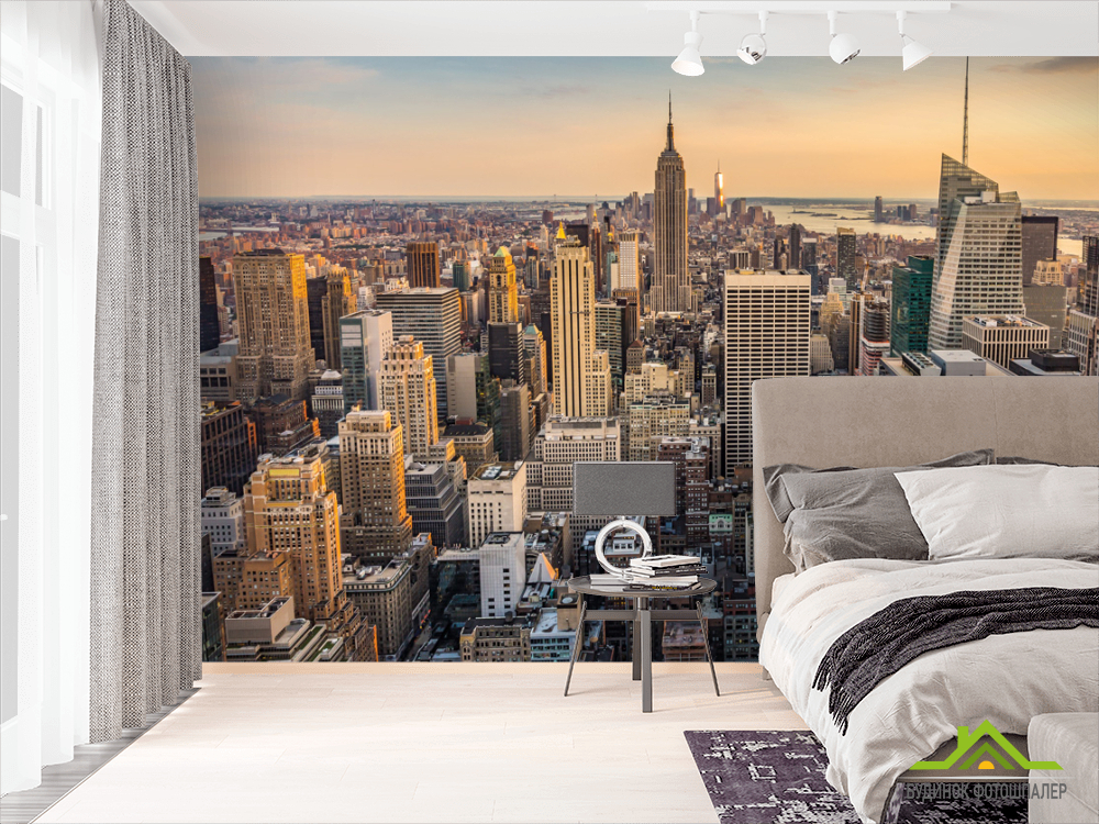 Фотошпалери Нью Йорк на заході