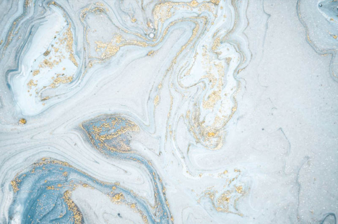 Фотошпалери Блакитний флюїд