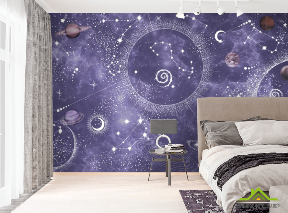 выбрать Фотошпалери зоряне небо Фотошпалери Космос на стіну