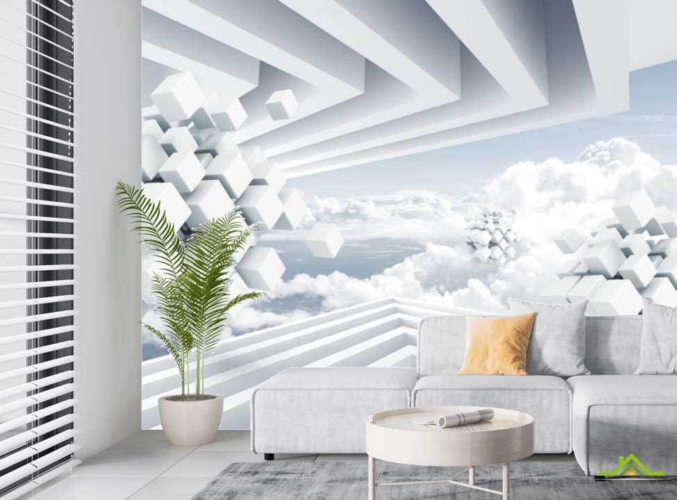 выбрать Фотообои Небо и геометрия Фотообои в гостиную на стену