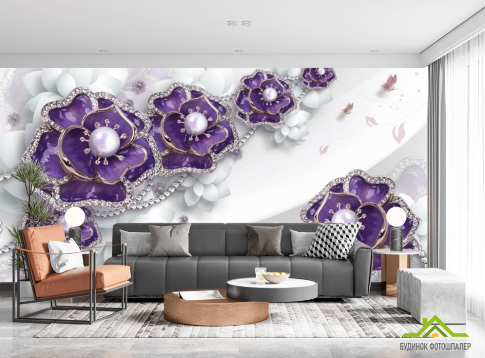 выбрать Фотообои 3д брошки Фотообои разные на стену