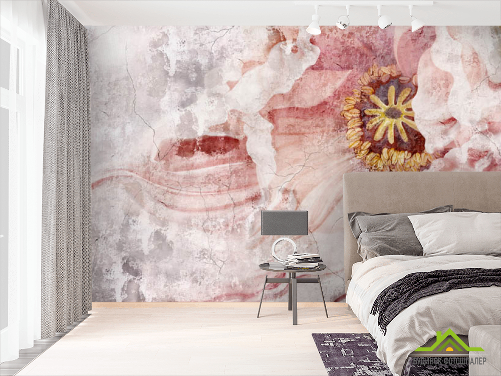 Фотошпалери дизайнерський Вінтажний квітка