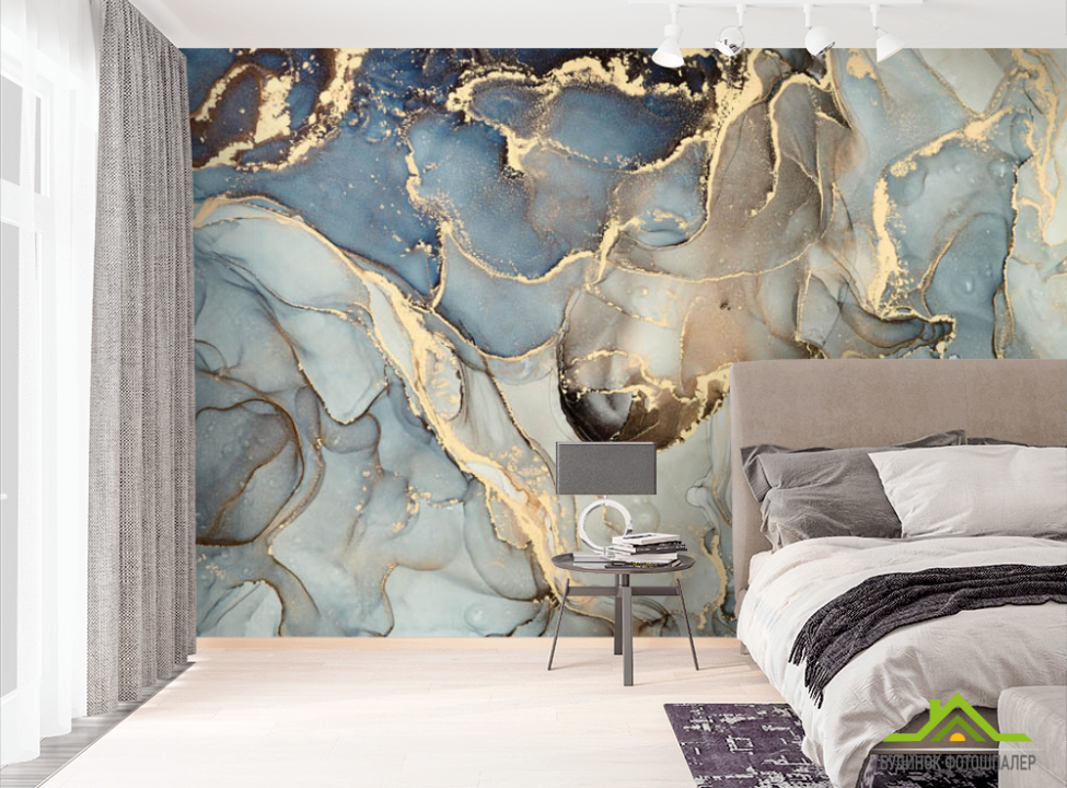 выбрать Фотошпалери Золотий fluid art Фотошпалери Fluid art на стіну