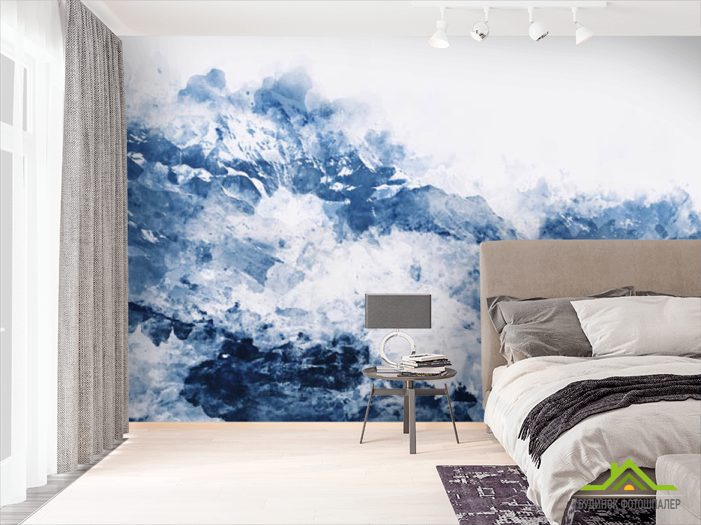 Фотошпалери засніжені гори