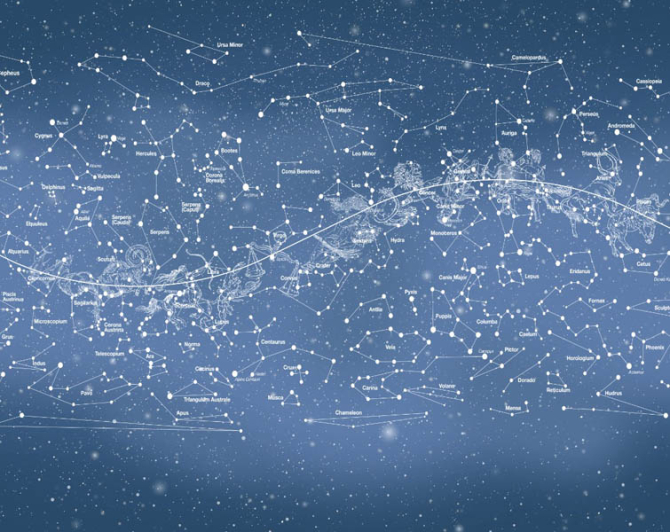 Фотошпалери зоряне небо