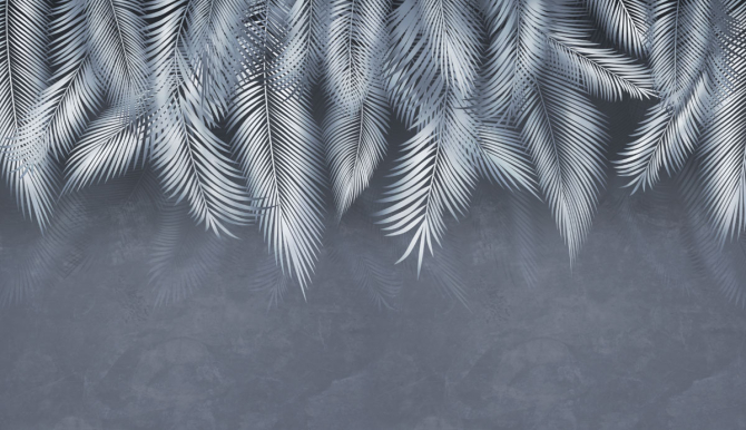 Фотошпалери Графічні пальмове листя