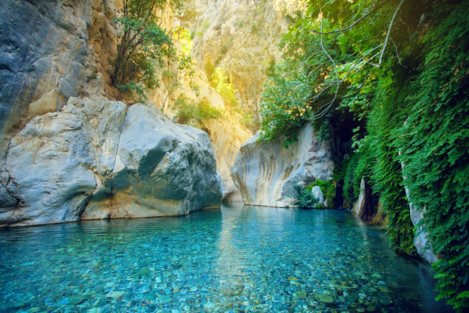 Фотошпалери Лагуна