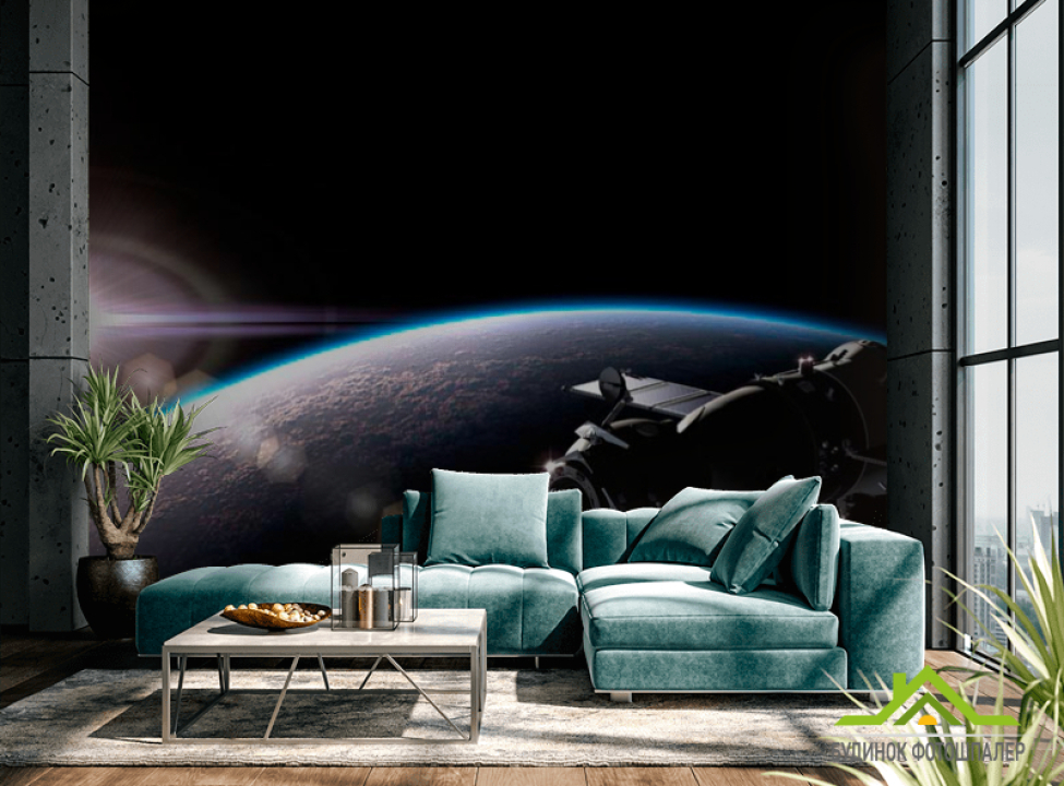 выбрать Фотообои Спутник и планеты Фотообои Космос на стену