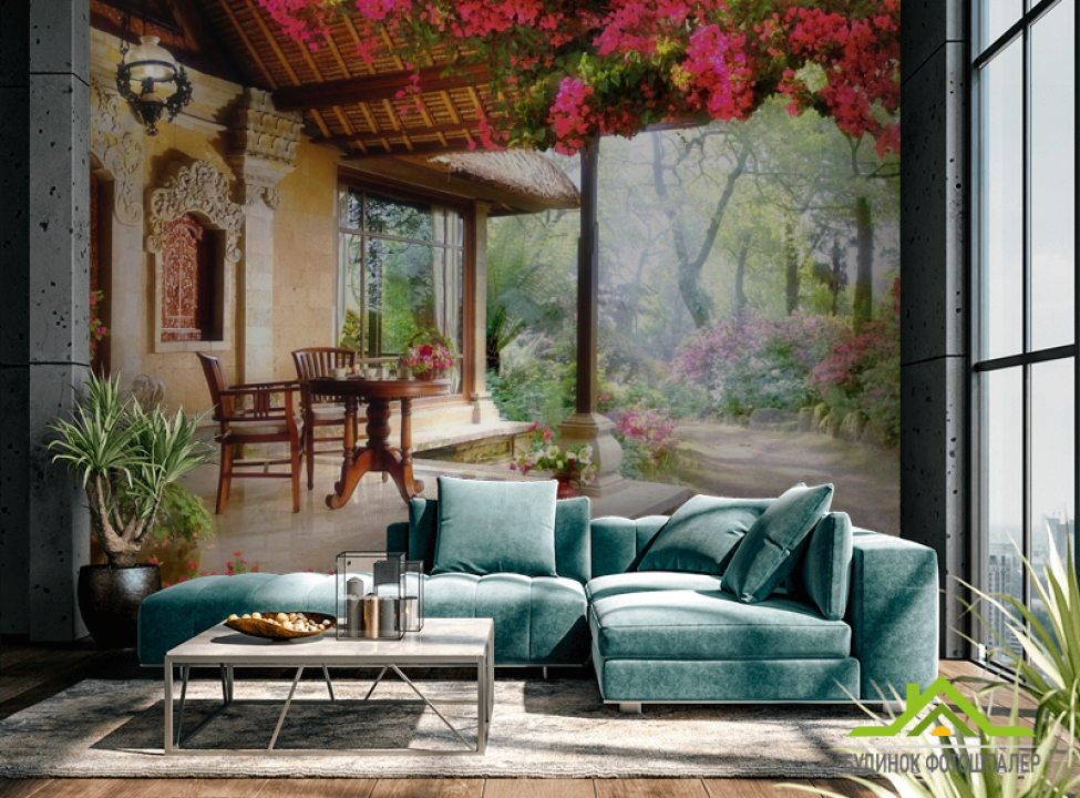 выбрать Фотошпалери Тераса Фотошпалери Фрески на стіну