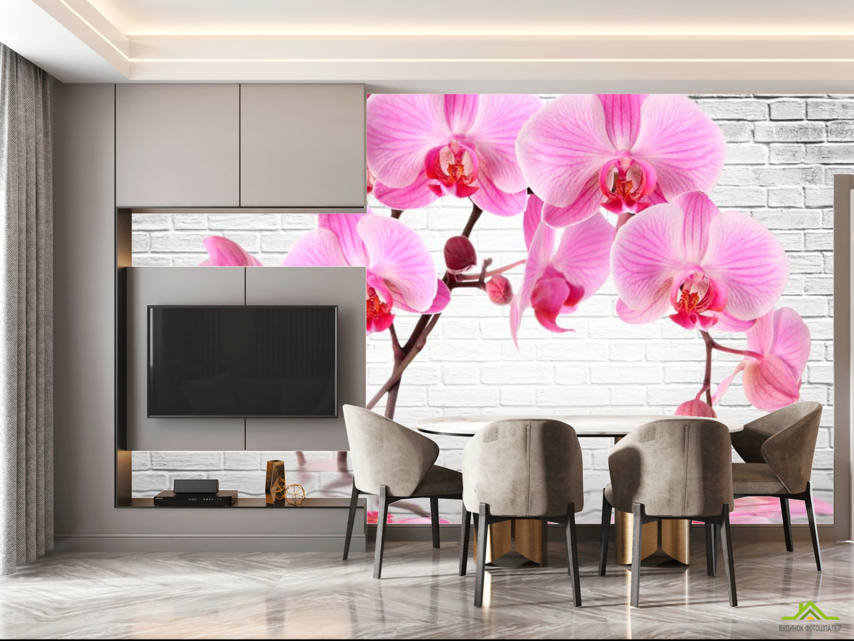 Фотошпалери Орхідеї