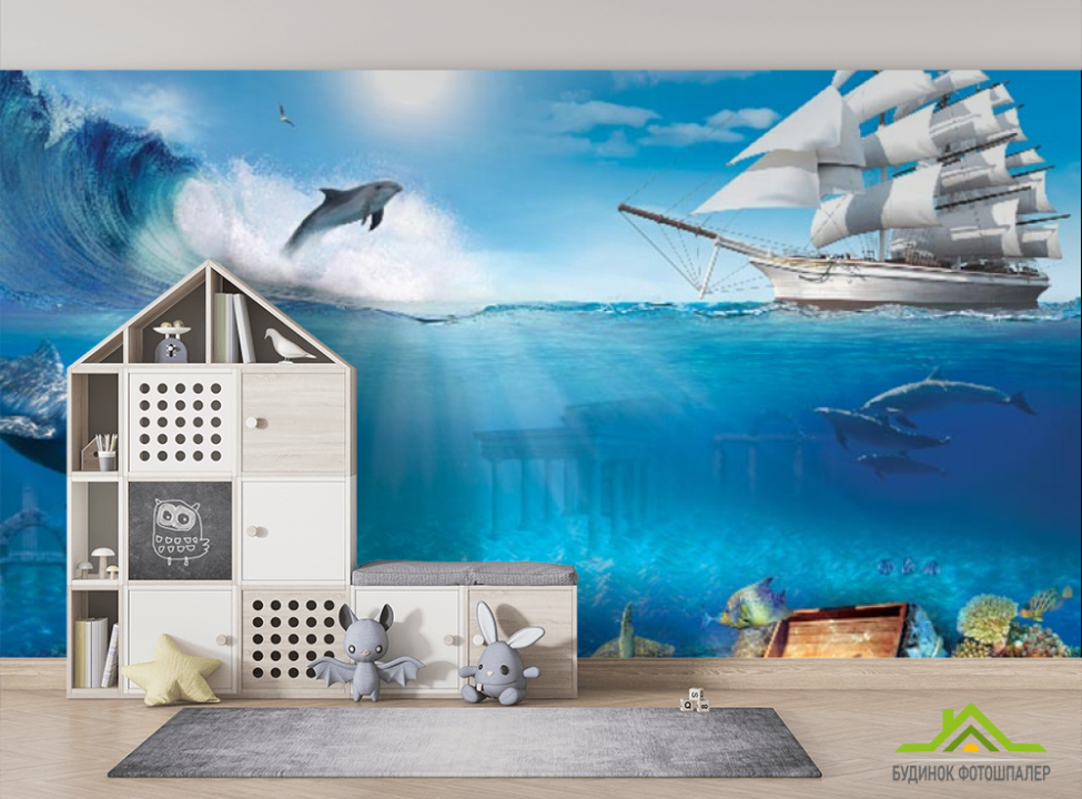 выбрать Фотообои Море Фотообои пираты на стену