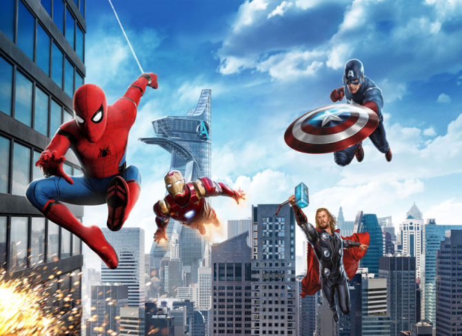 Фотообои Герои марвел