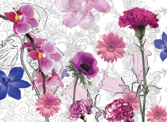 Фотошпалери Квіти