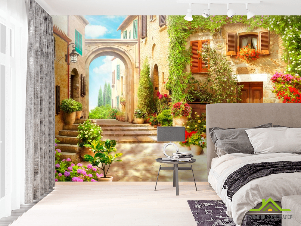 Фотошпалери Дворик